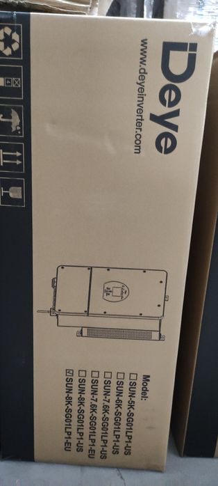 Baterias 16kw Inversores deye  kW bateria solar painéis solares