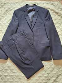 Класичний темно синій костюм paulo carvelly 46-48