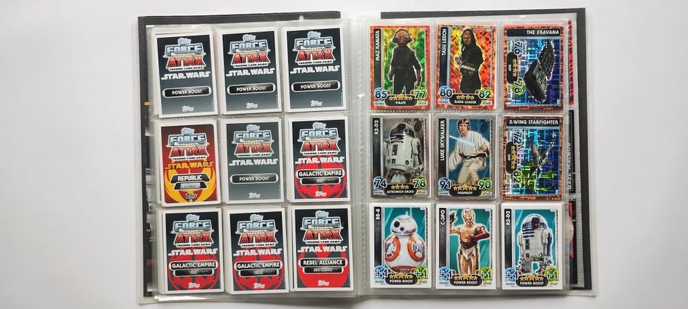 Karty STAR WARS topps Force Attax, Rouge One , Star Wars Attack EXTRA