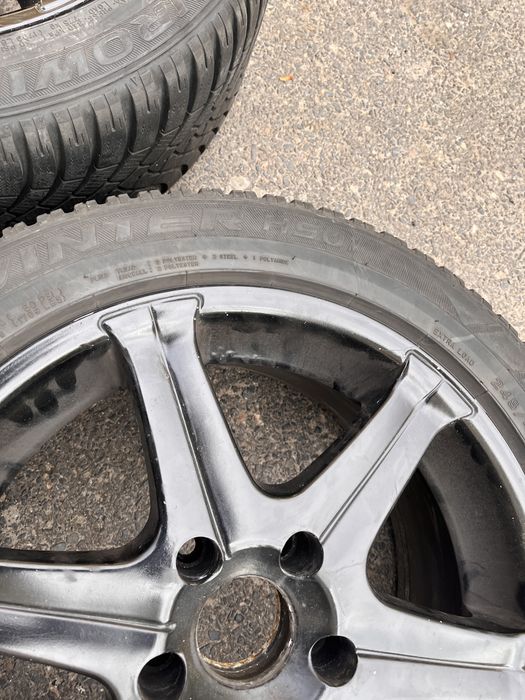 Felgi 5x120 z oponami zimowymi 245/45 r17 BMW