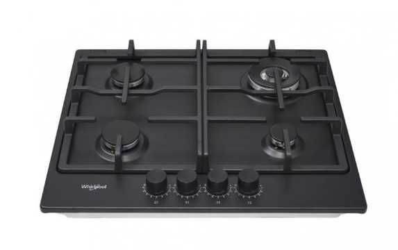 Варильна поверхня газова Whirlpool TGML661NB Варильная поверхность газ