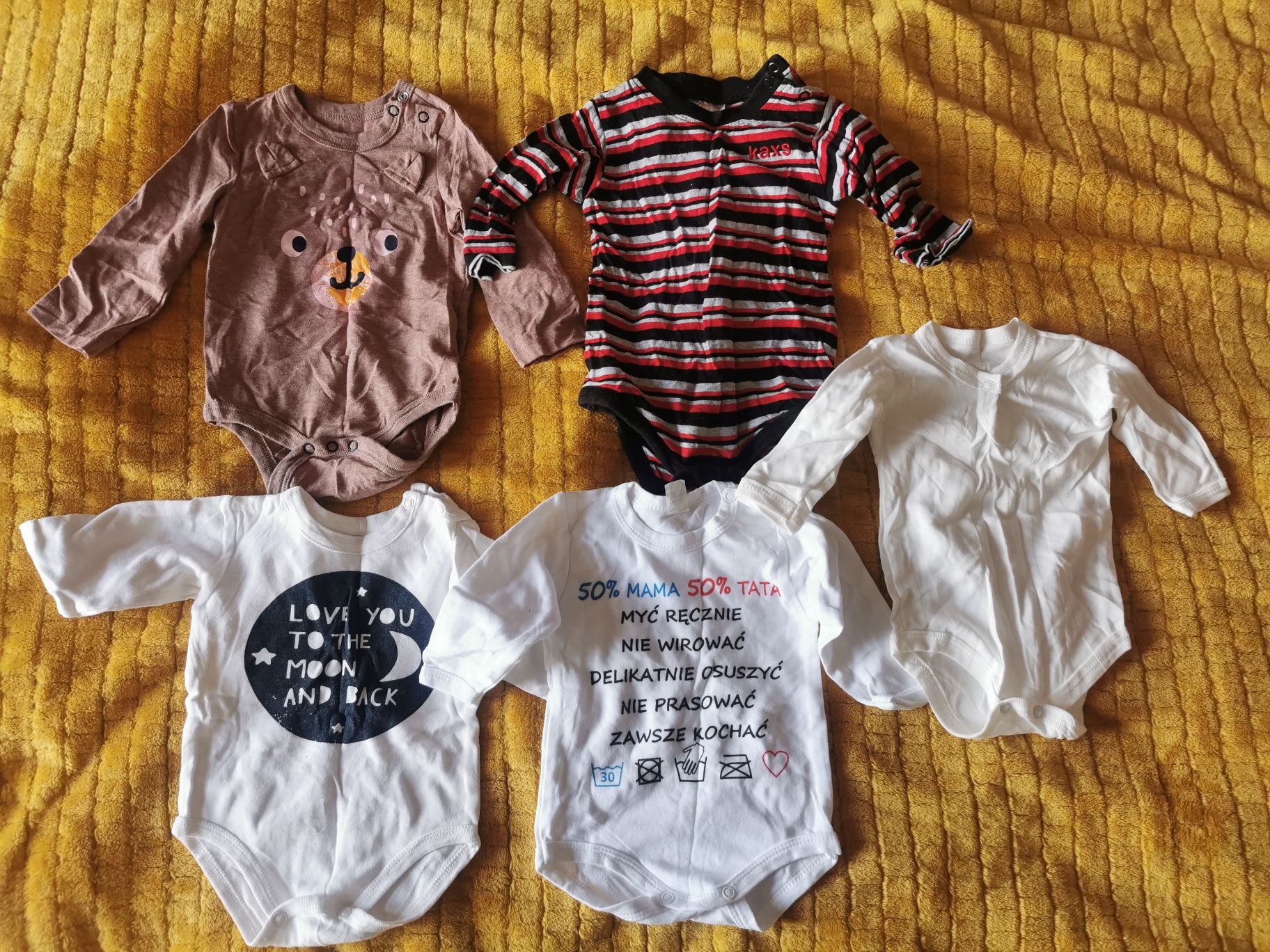 Mini paka ubrań 3/6m/ 56/62.