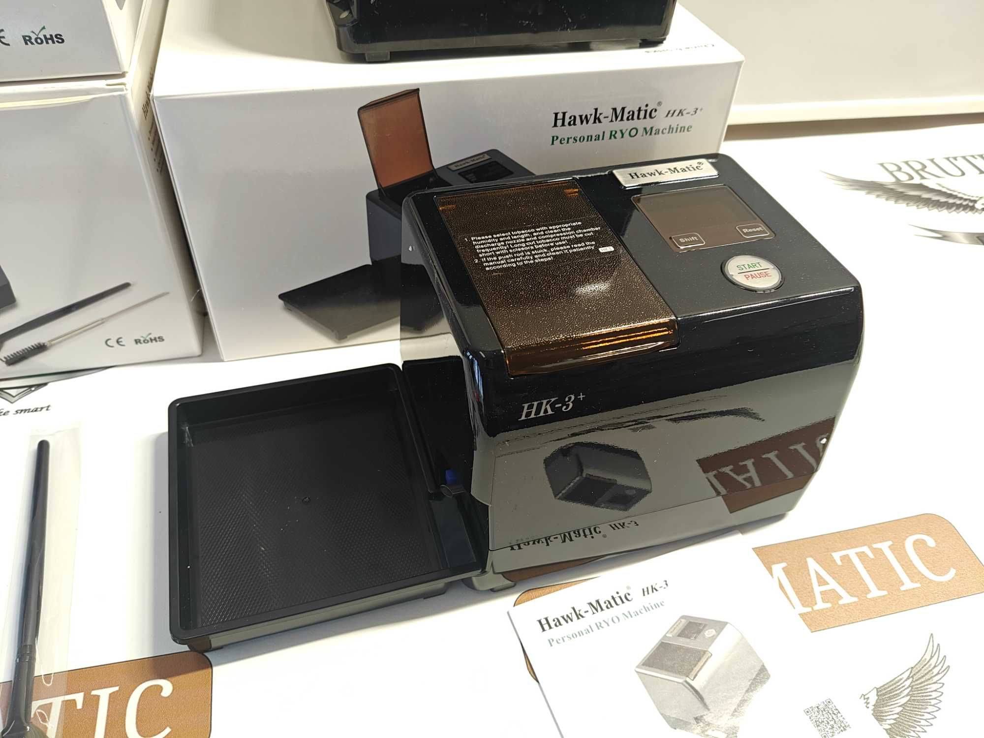 Nabijarka Hawk Matic 3+ maszynka do papierosów, Nie powermatic V