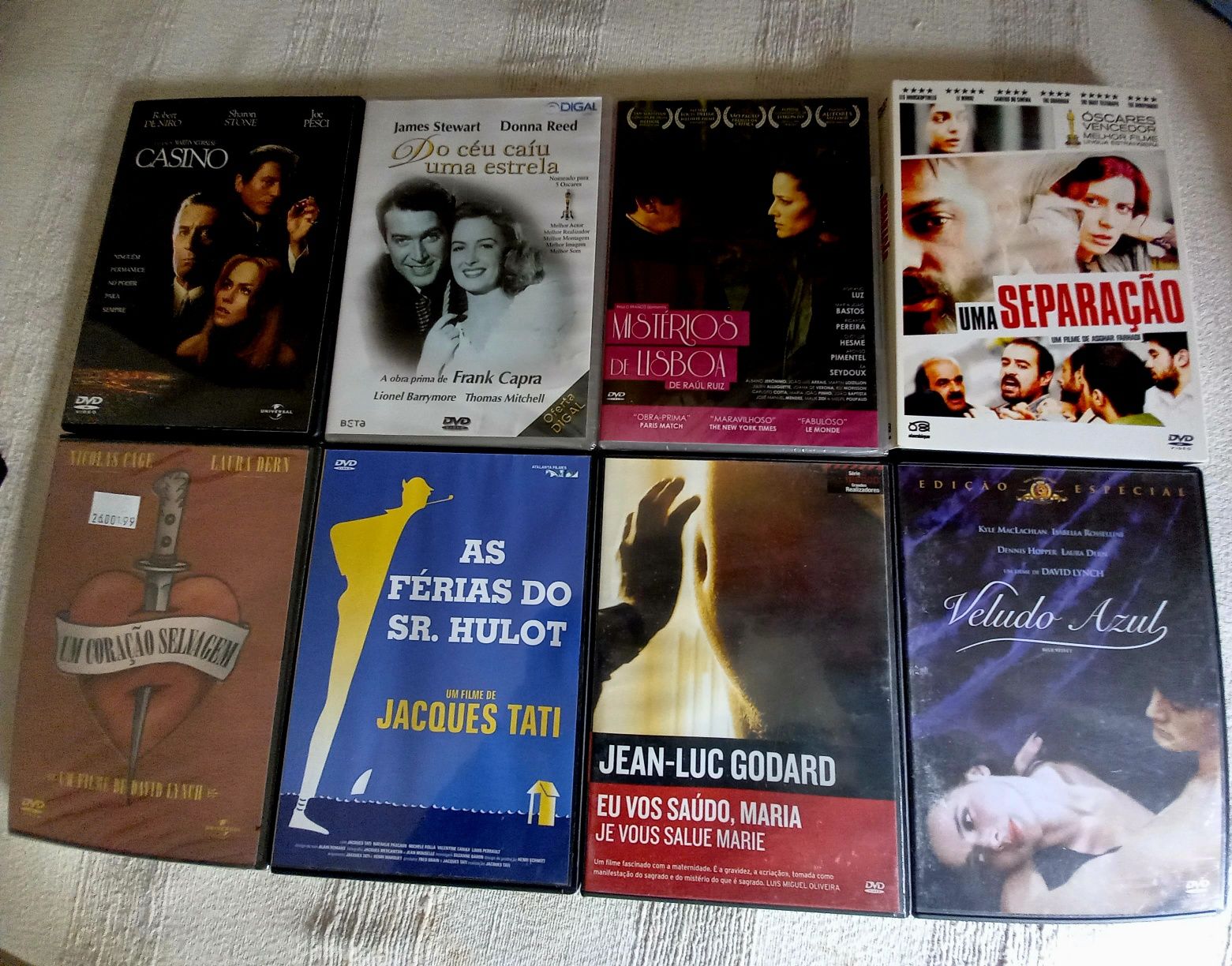 Conjunto de dvds baratos