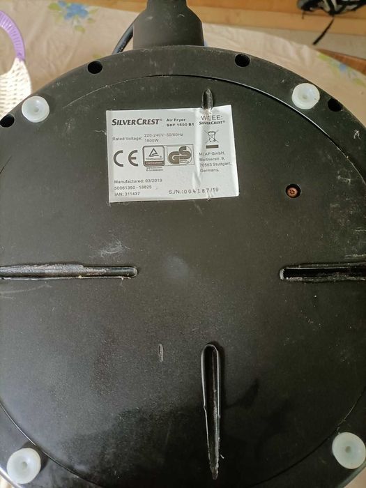 AIR FRYER Silvercrest usada