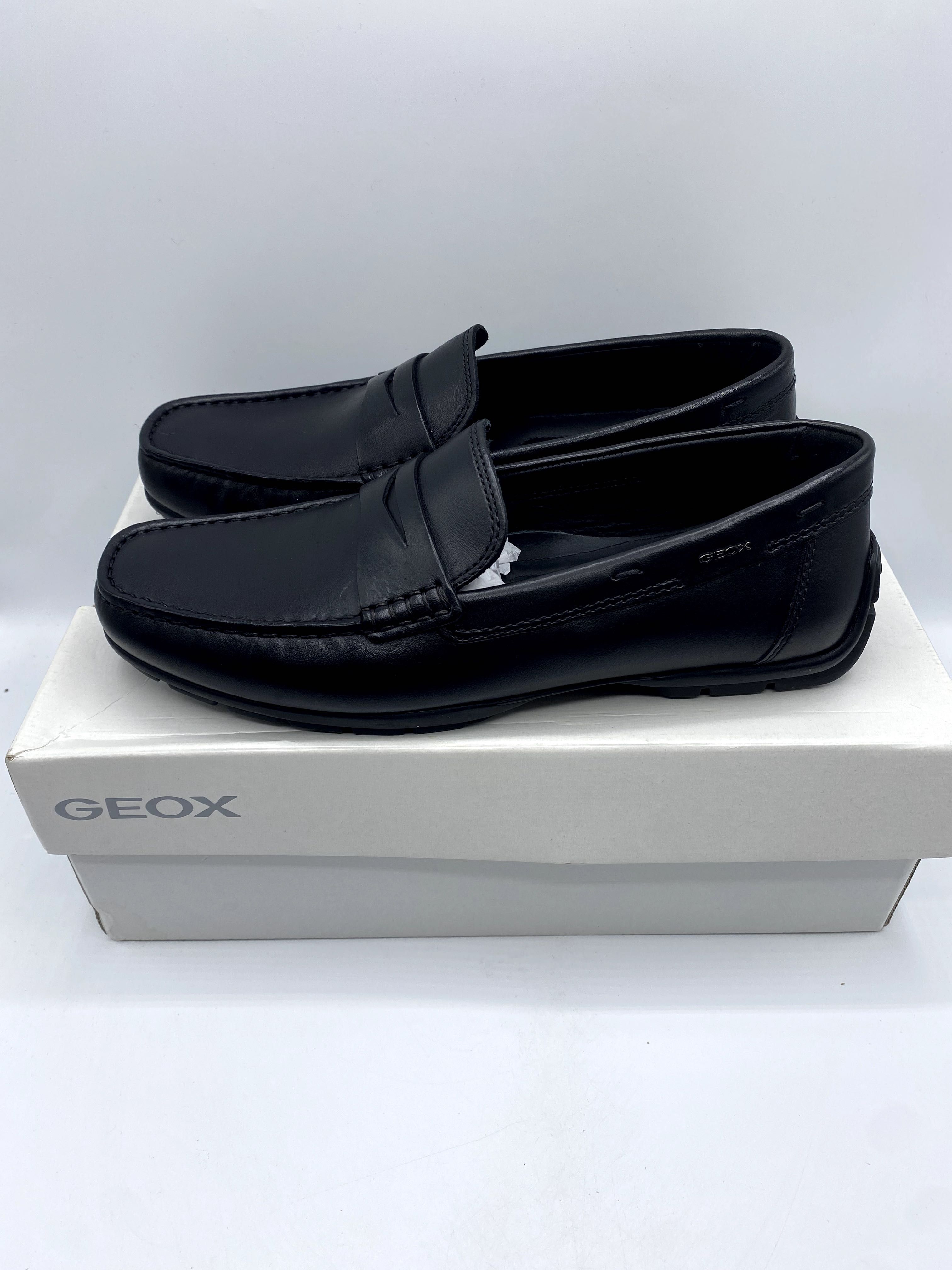 Geox Mokasyny skórzane U Moner W 2Fit D rozmiar 41