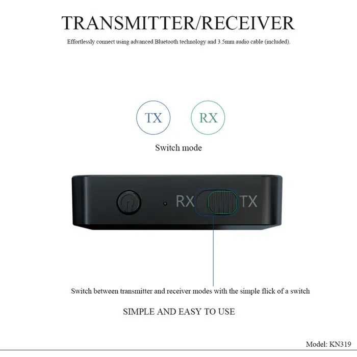 Bluetooth аудіоприймач та приймач-передавач KN321 VIKEFON