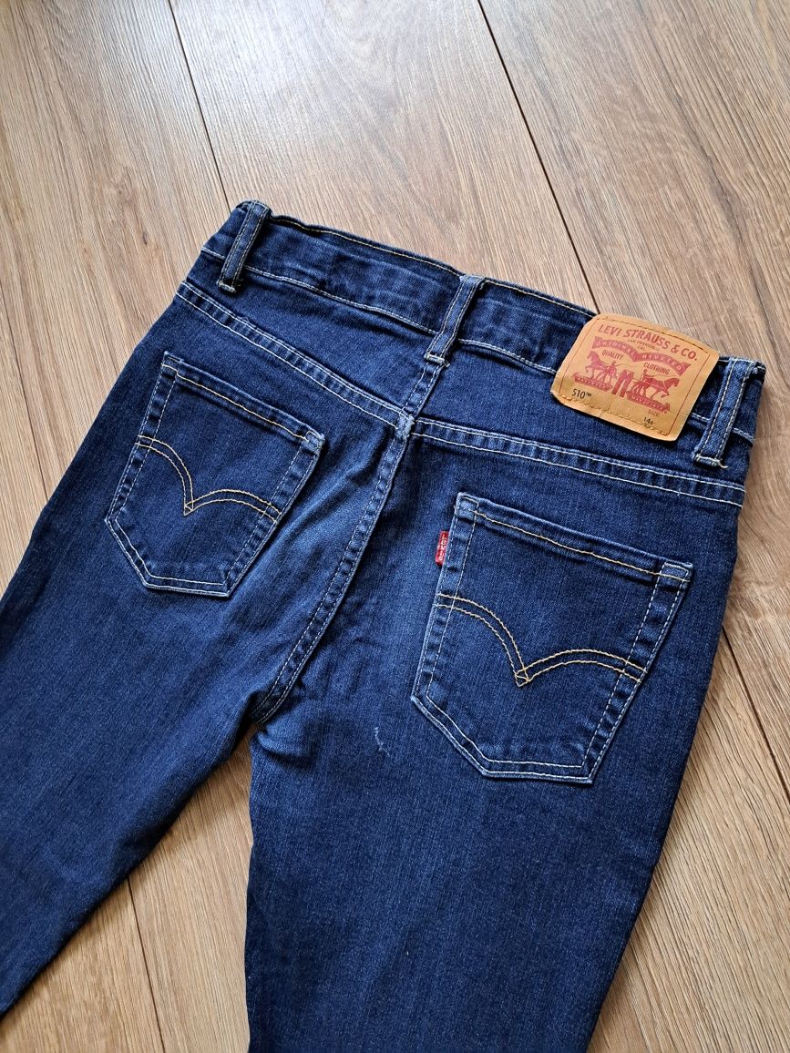 Levi's spodnie dżinsowe elastyczne jeansy S