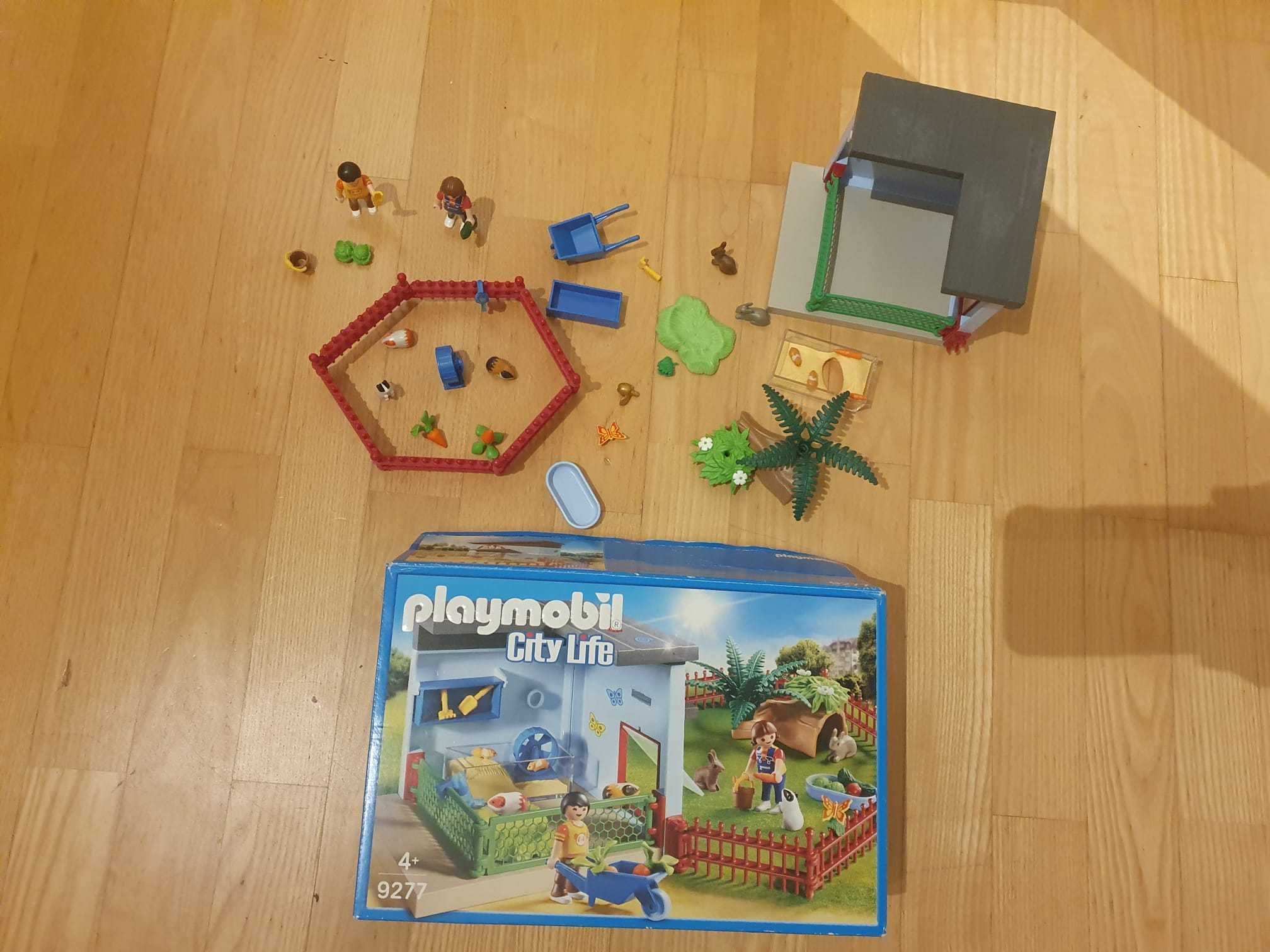 Zestaw playmobil City Life 9277 zwierzaczkowa zagródka