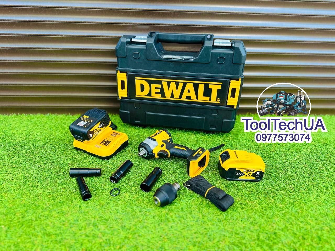 Акумуляторний Гайковерт Винтоверт 2/1 DeWALT DCF 922 D2T 447Nm 36V8Ah