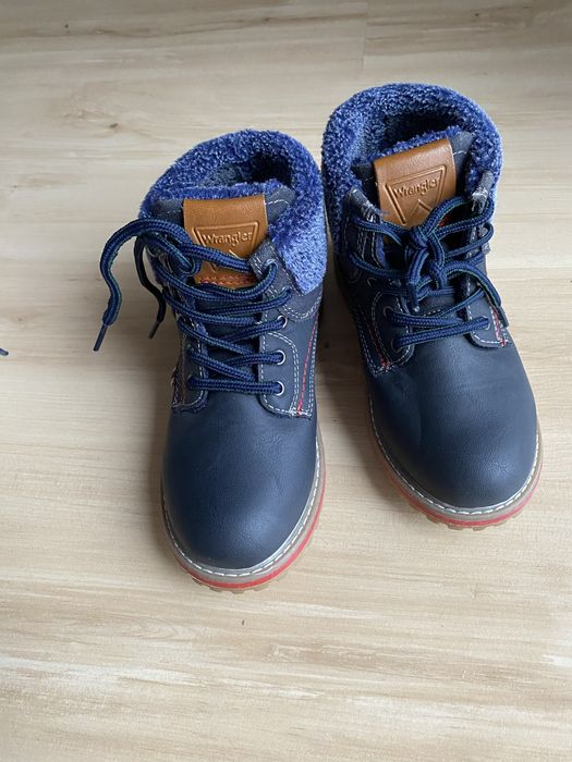 Nowe buty zimowe trapery kozaki botki trzewiki ocieplane Wrangler 32