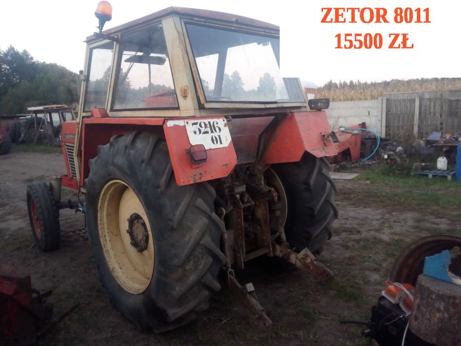 Zetor 8011 jak Ursus C-385 Import Francja 5718 jak C-360 Szwecja ładny