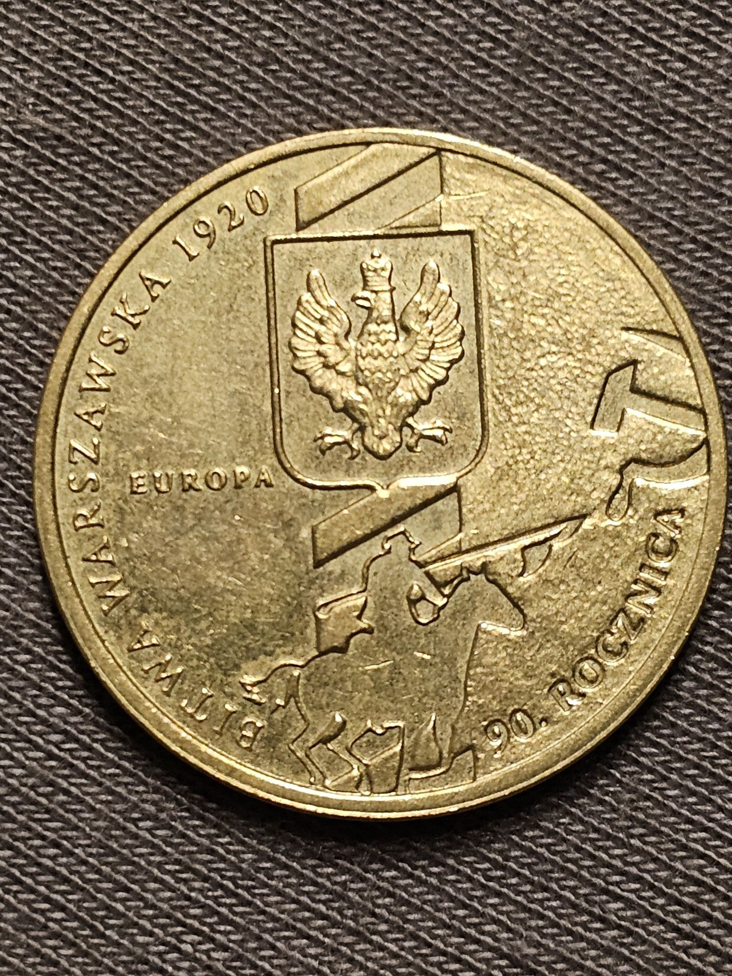 2 złote Bitwa Warszawska 1920