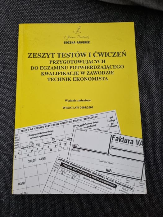 Zeszyt testów i ćwiczeń technik ekonomista Padurek