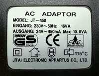 Zasilacz transformatorowy 24 V AC 16W  450mA