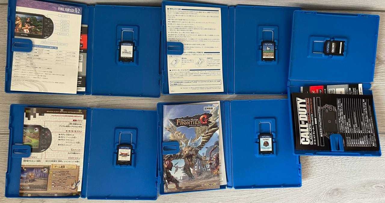 Sony PS vita Ігри Ліцензія terraria, Final Fantasy x-2, Black Ops і тд
