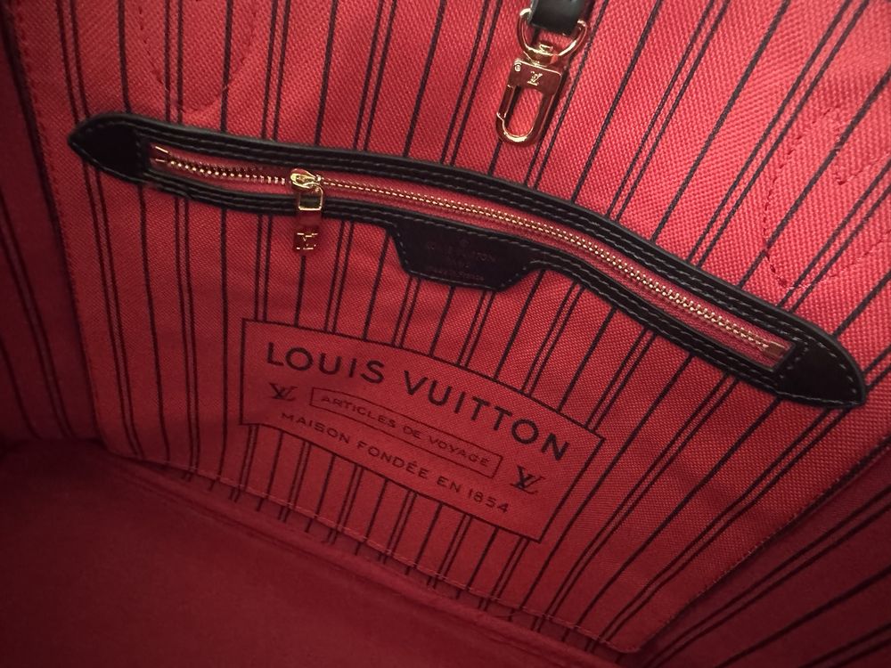 Torba torebka brązowa na ramię shopper shopperka lv louis vuitton