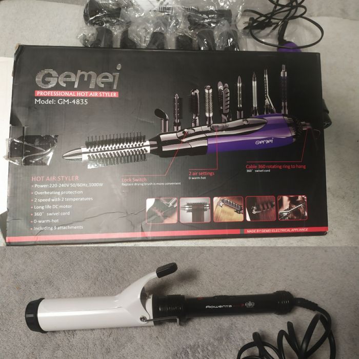 Фен с насадками (рабочий) 8 в 1