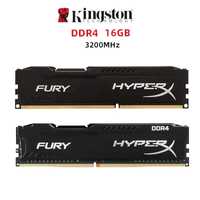 Оперативна пам'ять HyperX Fury 32GB (2x16Gb) DDR4, 3200 MHz (2 планки)