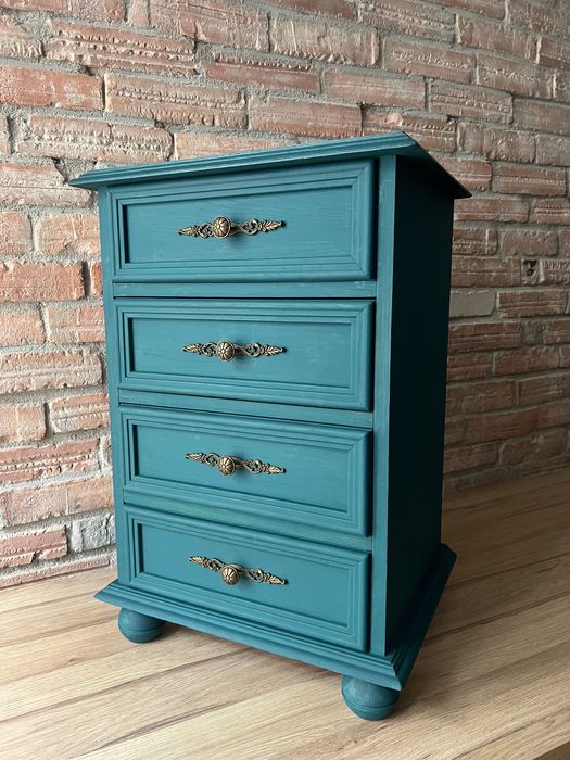 Szafka nocna, komoda, vintage, prl