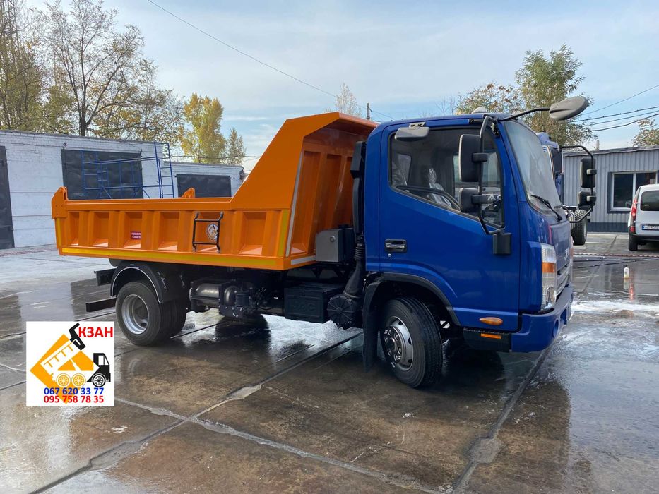 КЗАН самоскидни кузова. переобладнання в самоскид