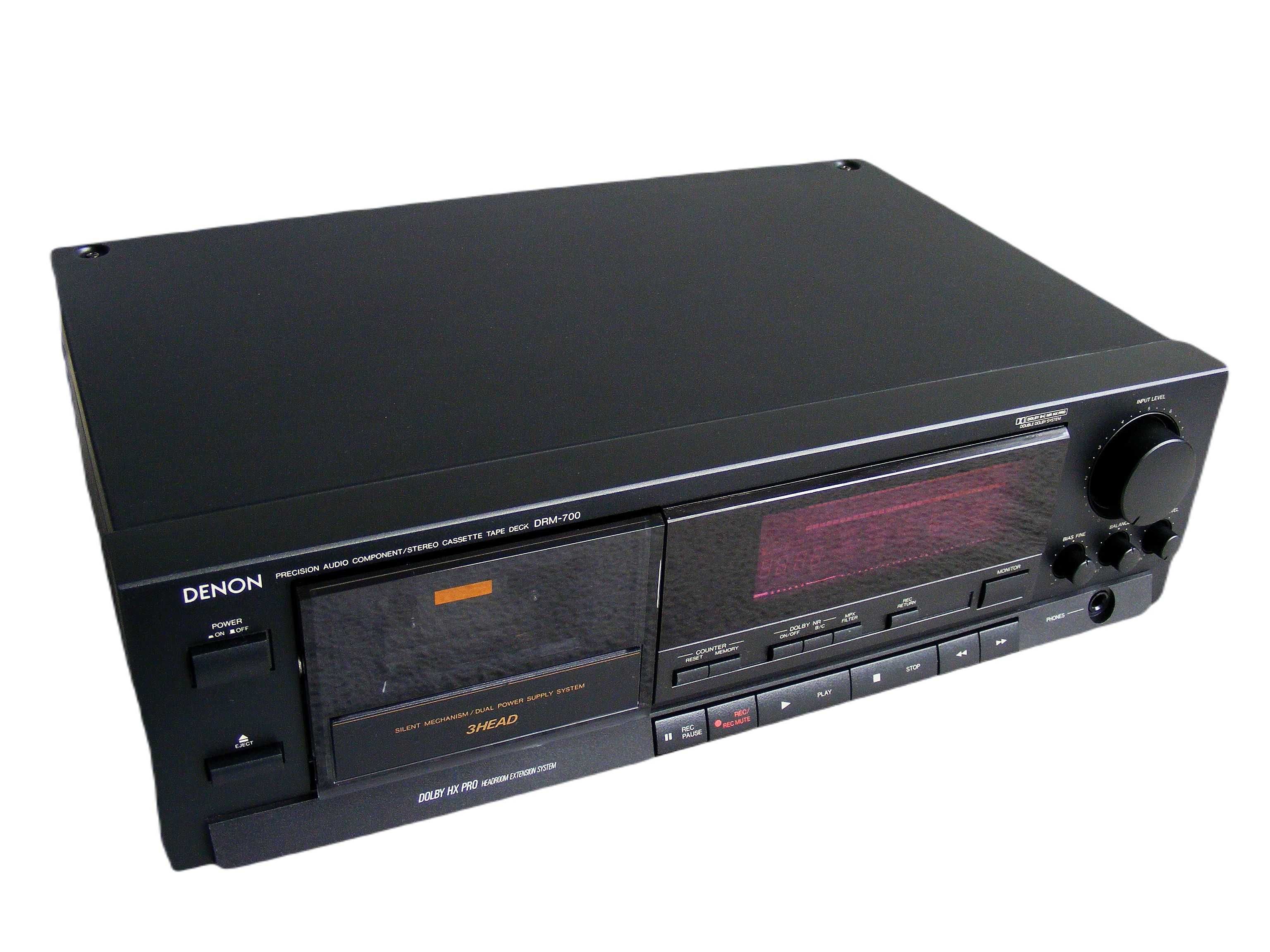 DENON DRM-700 / 3 HEAD Sendust / HI-END /1989r. / Nowy Nieużywany