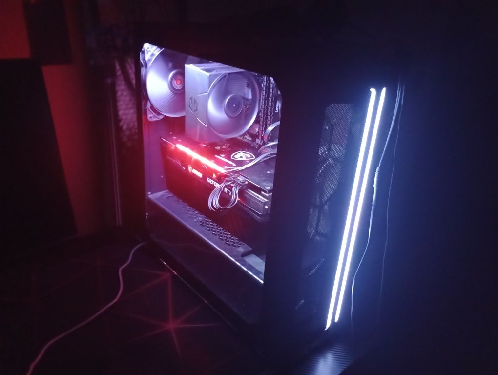 Komputer Gamingowy RTX 3060 TI | monitor 180Hz+ akcesoria