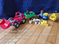 Lego duplo traktor 5647 ze zwierzętami i małym traktorkiem