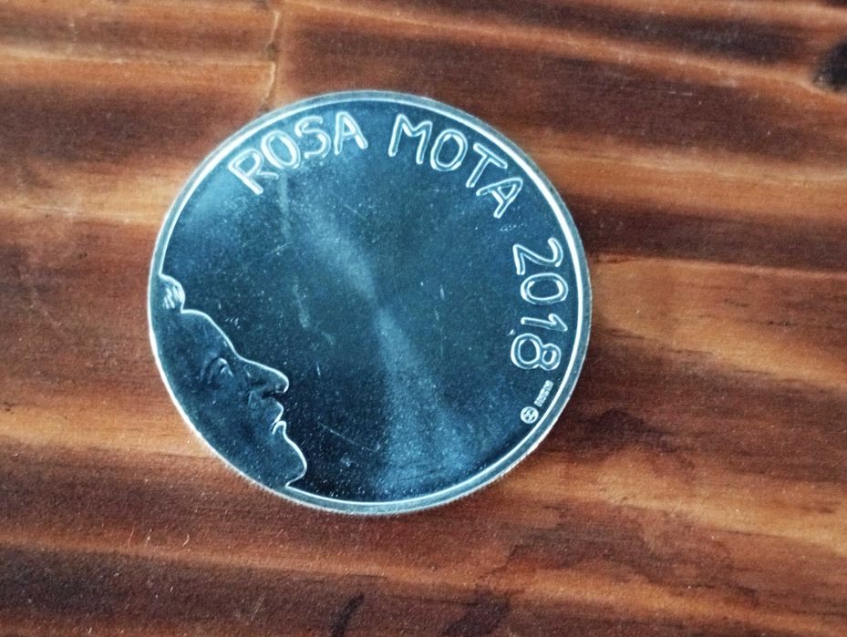 Moeda 7.5 em Prata dedicada a Rosa Mota - Cunhada em 2018