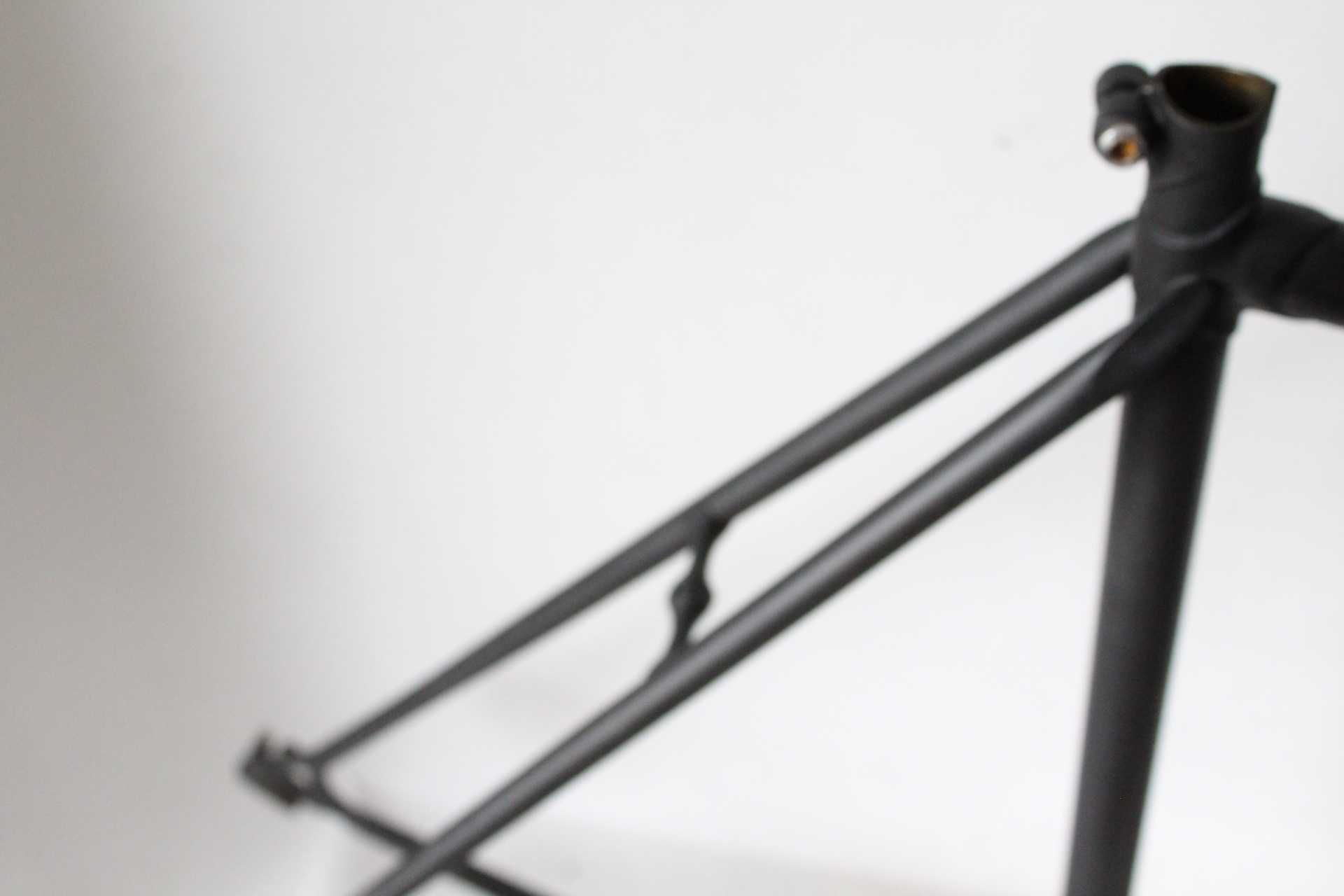 DUŻA rama szosowa mufy stal 65cm kolarzówka retro CL2