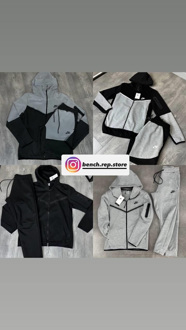 НАЙКРАЩА ЯКІСТЬ! Nike Tech Fleece | Костюм чоловічий Найк Теч