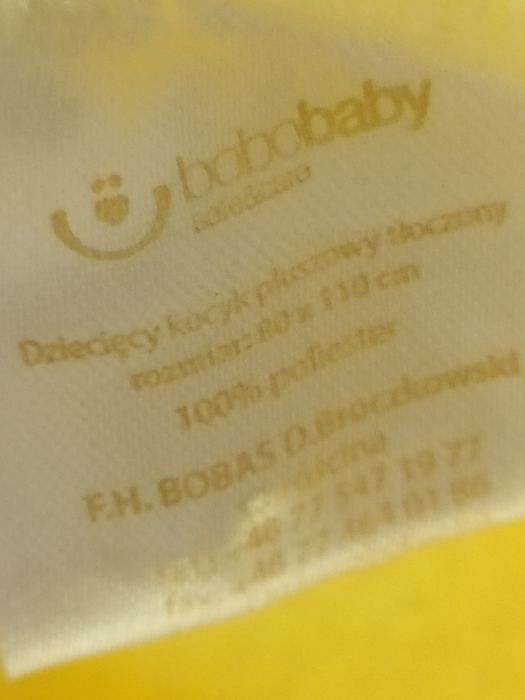 Kocyk dziecięcy 80/100 cm
