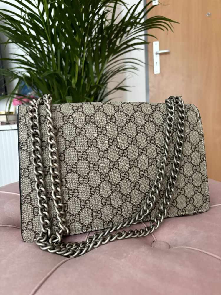 Torebka na ramie na łańcuszku gucci dionysus