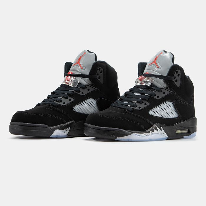 Nike Air Jordan 5 Black Metallic