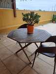 Mesa madeira jardim