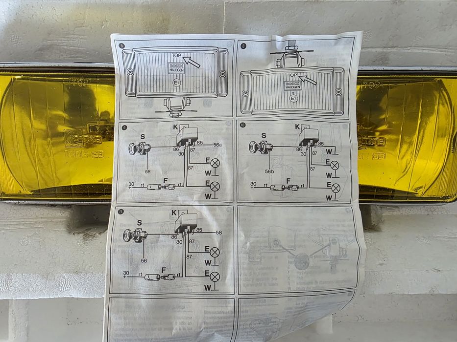 Faróis Bosch Cibié Pilot nevoeiro