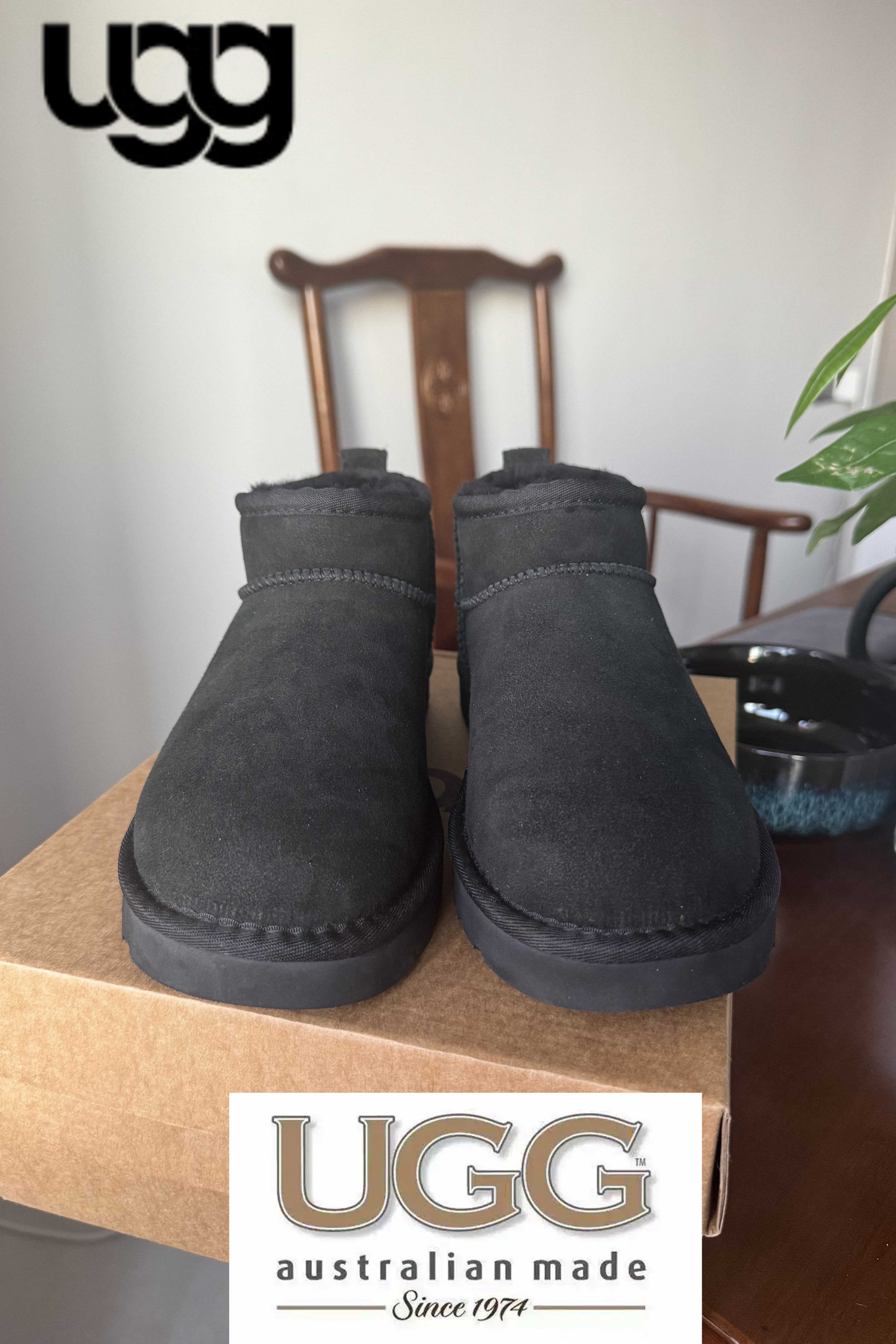 UGG Classic Ultra Mini Boot Czarny EU37