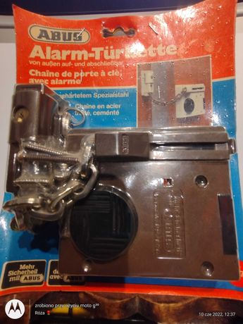 Zamek ABUS Alarm-Türkette AK 76 do drzwi.