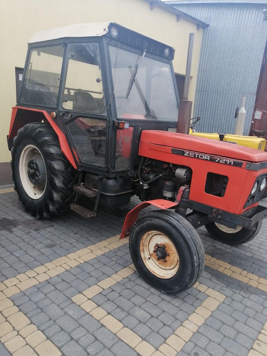 Ciągnik Zetor 7211 kabina wspomaganie 2 wlasciciel