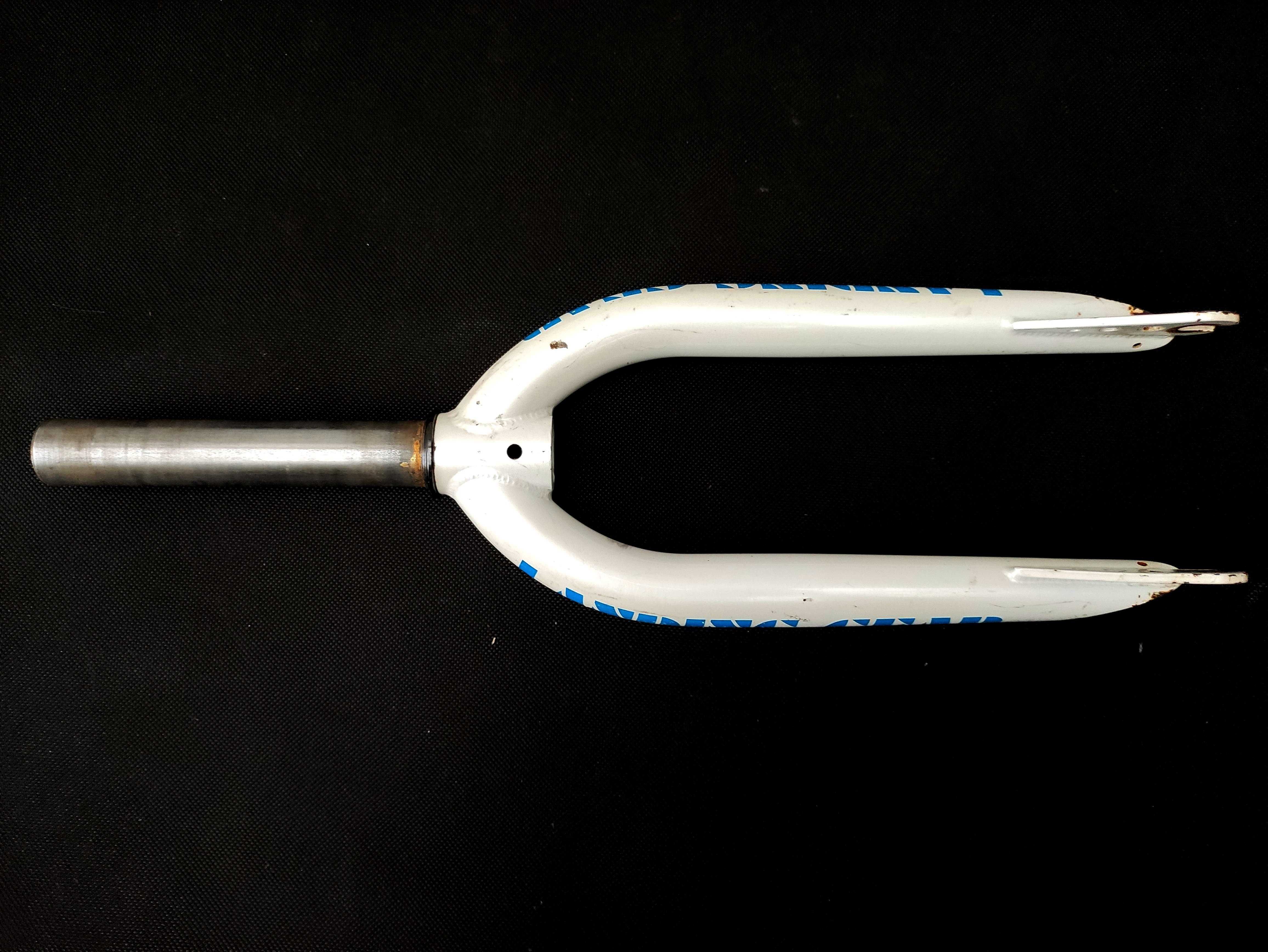 Lekki Widelec SE Landing Gear Cr-Mo Racing BMX 1 1/8" 20" Biały