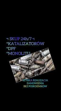 °Skup Katalizatorów DPF Monolitu , Akumulatorów 24h/7° Bez Pośredników