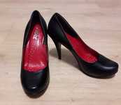 Buty na obcasie czarne Andre damskie roz.37