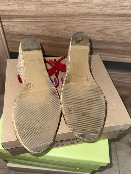 Sandały na Koturnie i Platformie