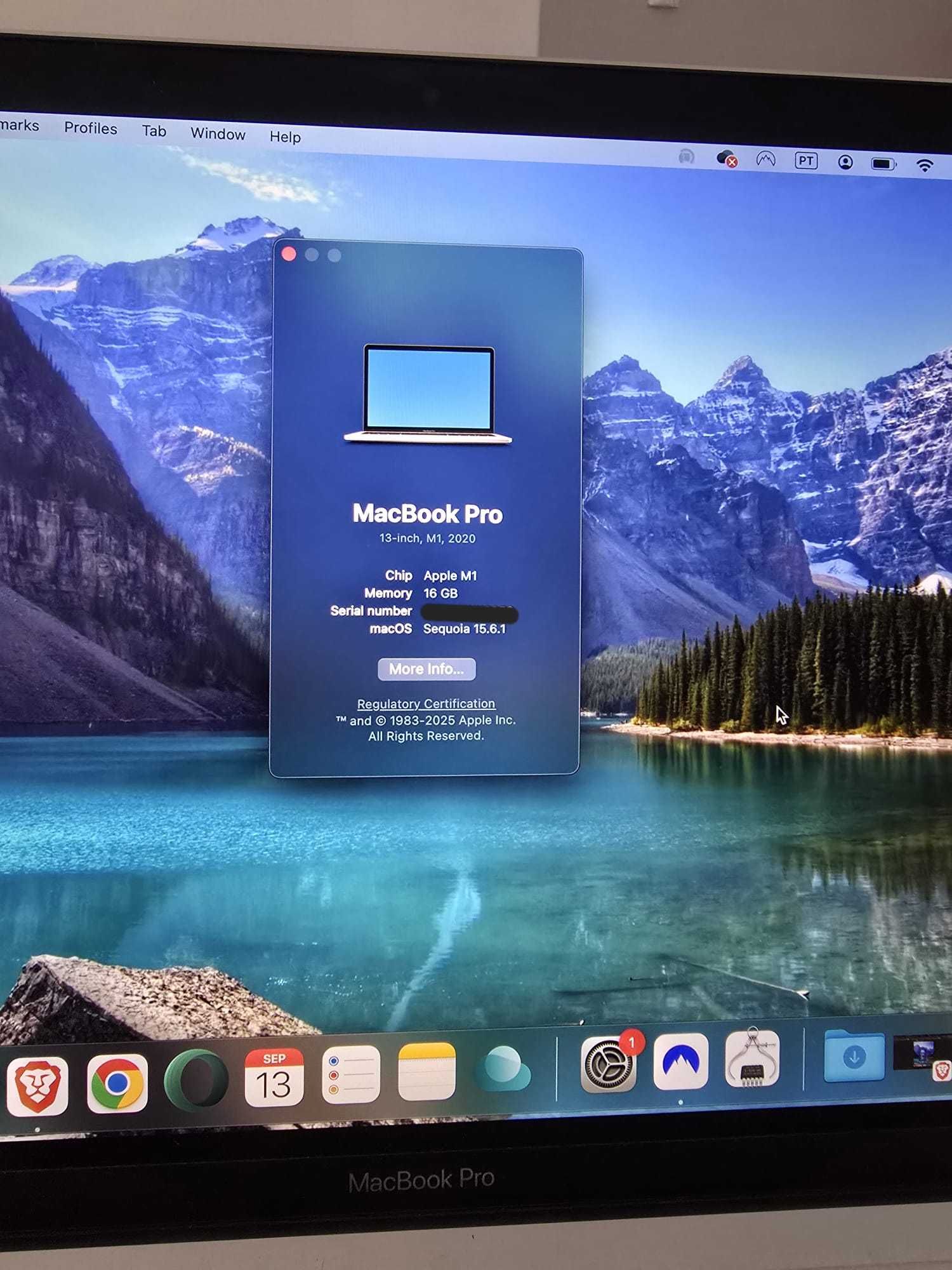 MacBook Pro M1 - 16GB - 256