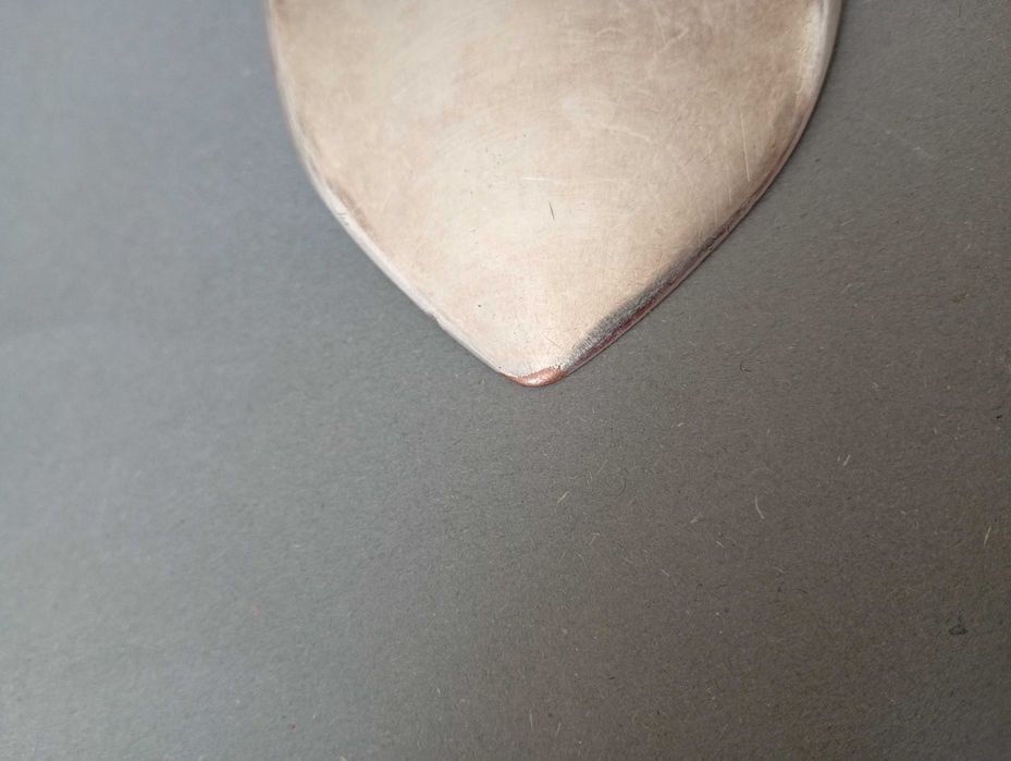 Posrebrzana łopatka do ciasta z amorkiem