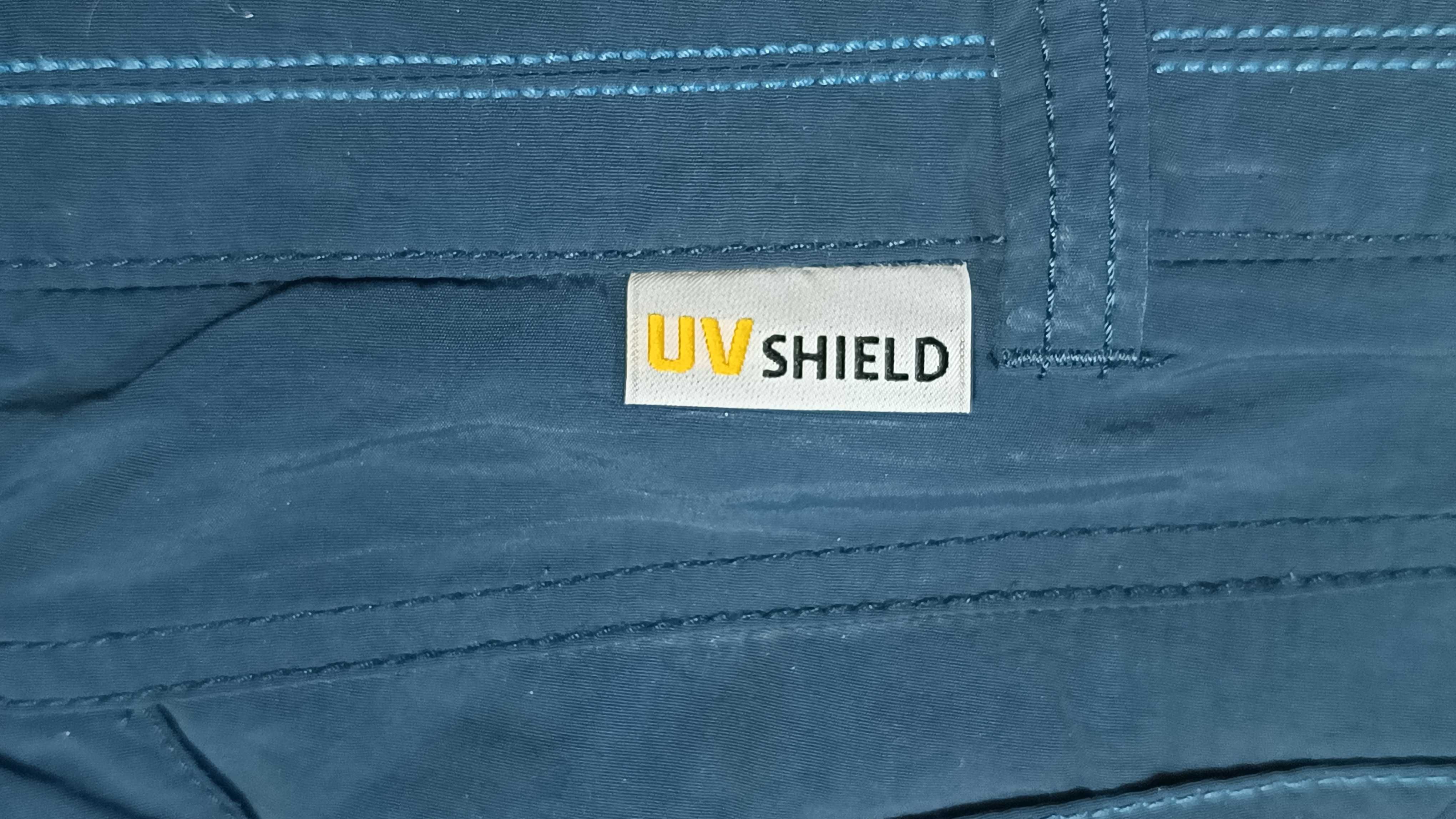 Damskie spodnie turystyczne JACK WOLFSKIN UV SHIELD r.L stan b.dobry