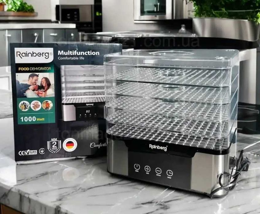 Электрическая сушилка для овощей и фруктов Rainberg RB-2291/Дегидратор