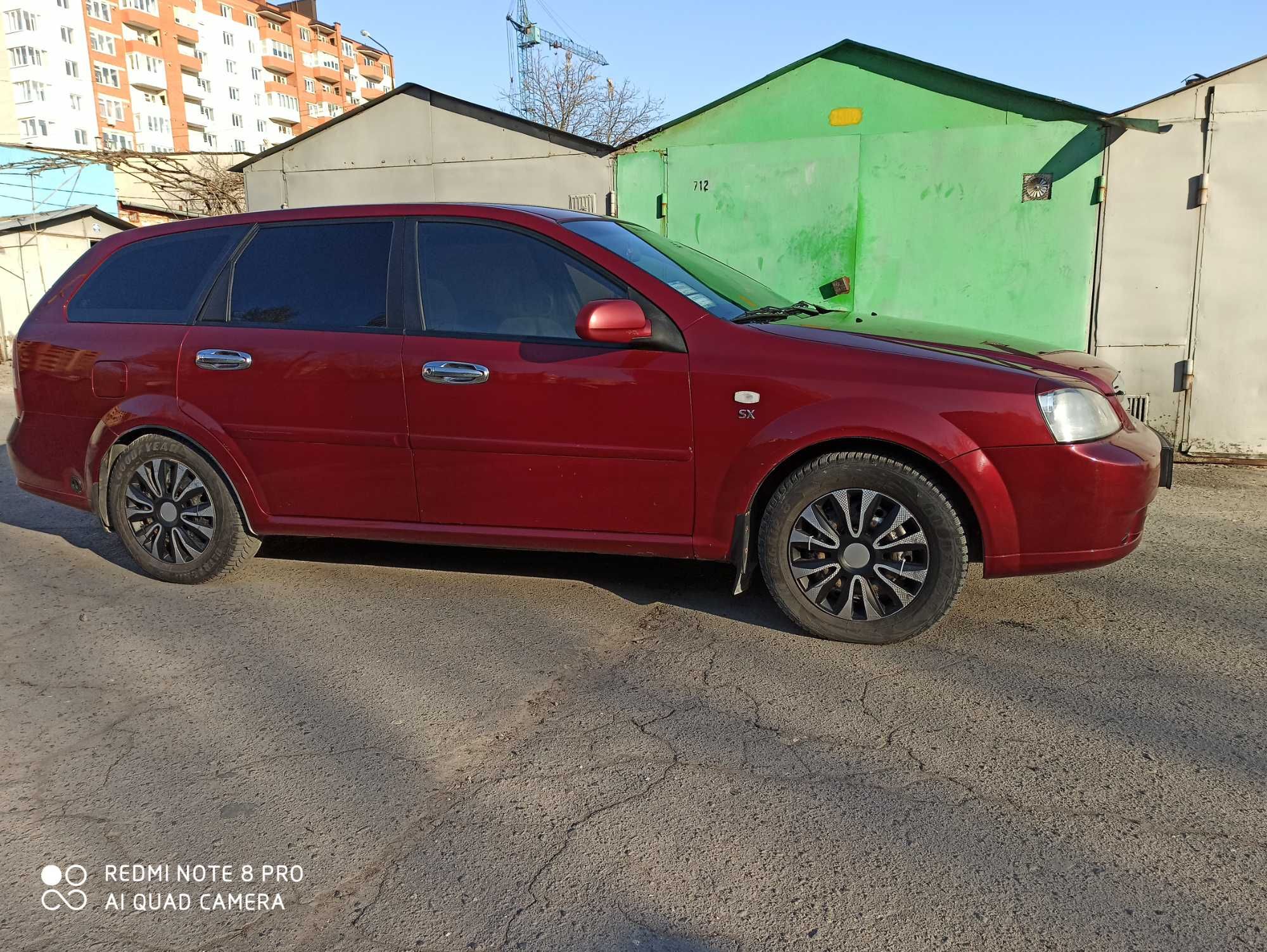 Chevrolet Lacetti 1,8 газ/бензин 2005р