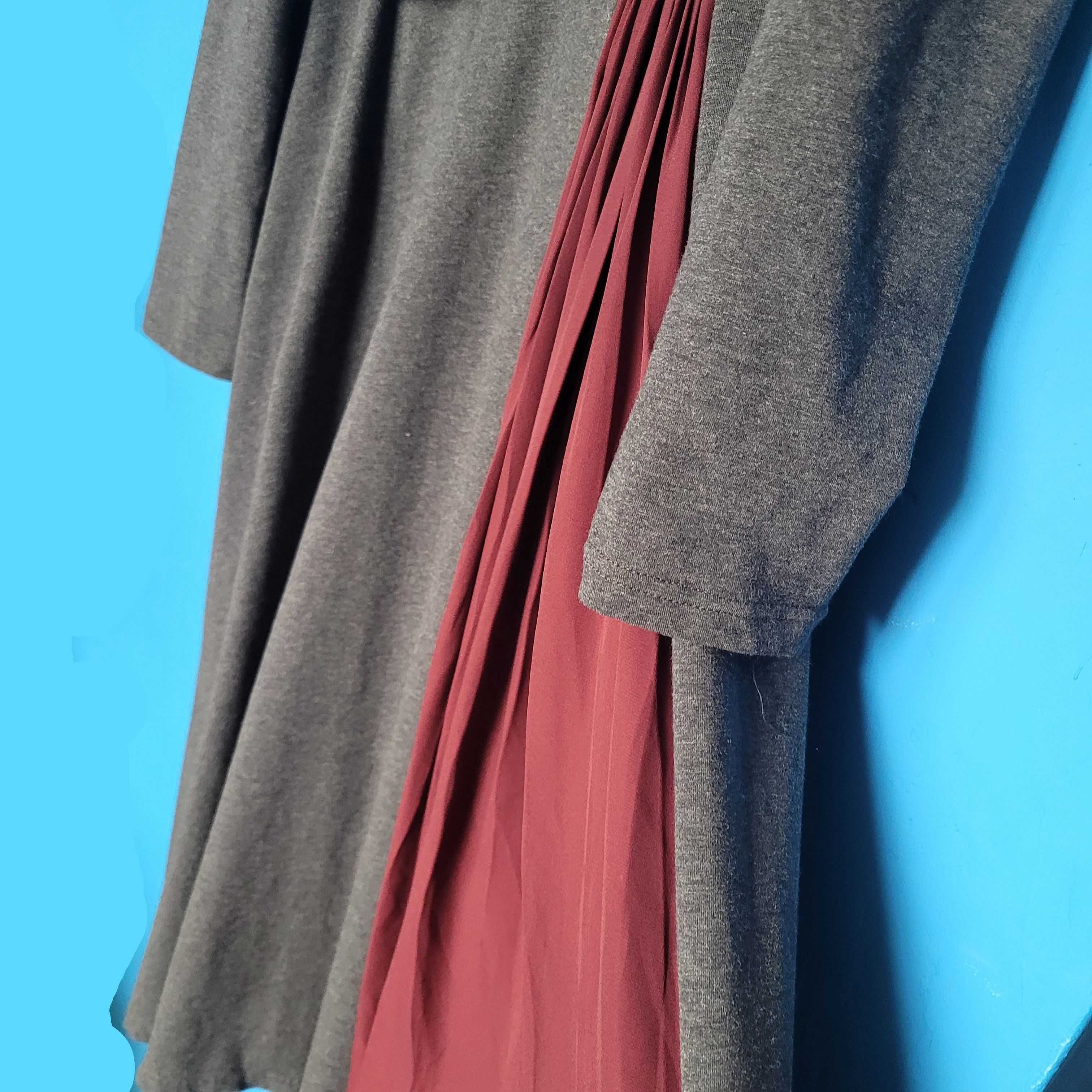 sukienka kobieta midi scandi minimal wizytowa boho nude casual boho