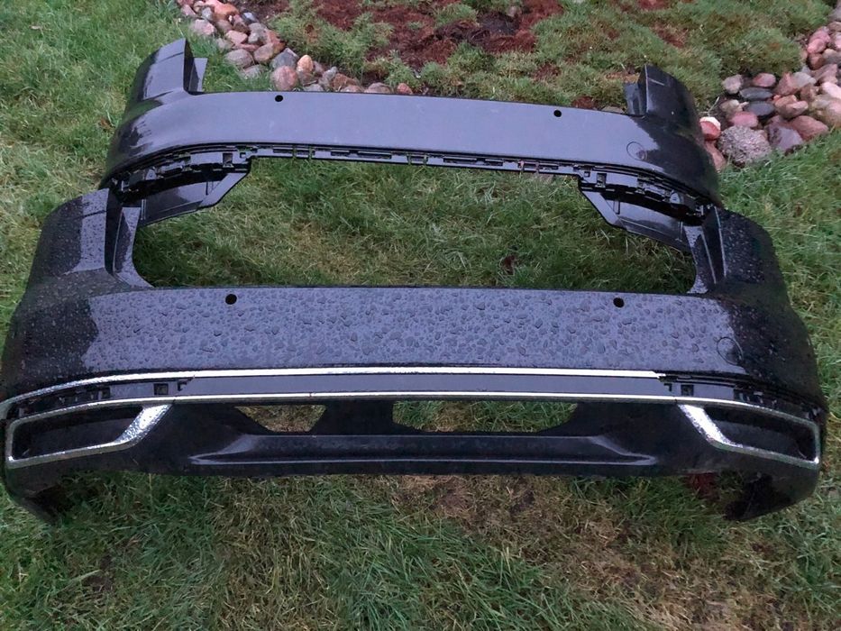 VW PASSAT B8 LIFT R-LINE 15-20 SPOJLER ZDERZAK TYŁ
